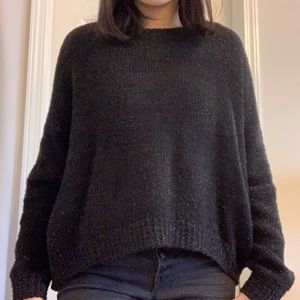 Glittery Black Sweater from Wild Fable